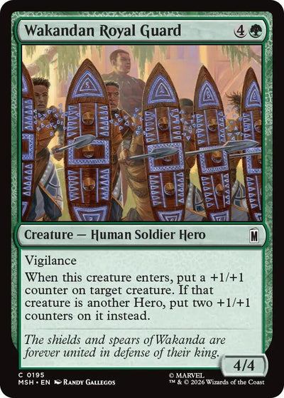 Wakandan Royal Guard (195) (MSH)