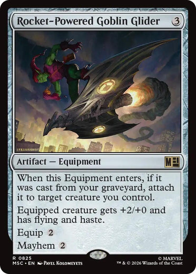 Rocket-Powered Goblin Glider (825) (MSC)