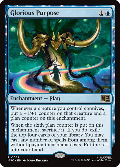 Glorious Purpose (Surge Foil) (31) (MSC)