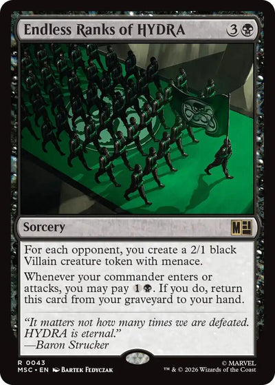 Endless Ranks of HYDRA (43) (MSC)