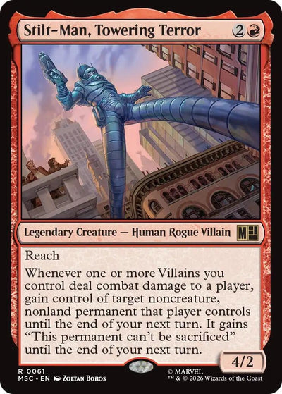 Stilt-Man, Towering Terror (61) (MSC)
