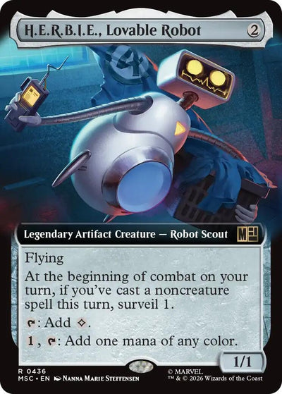 H.E.R.B.I.E., Lovable Robot (Extended Art) (436) (MSC)