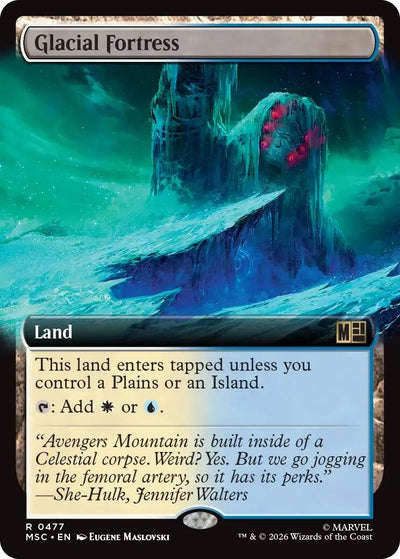 Glacial Fortress (Extended Art) (477) (MSC)