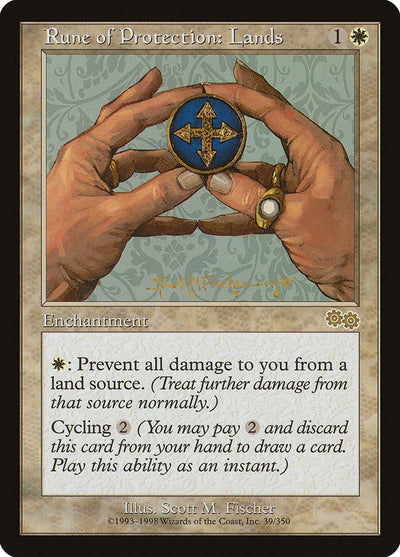 Rune of Protection: Lands (39) (USG)