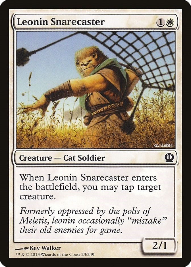 Leonin Snarecaster (23) (THS)