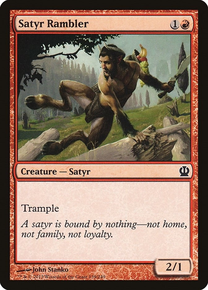Satyr Rambler (139) (THS) Japanese