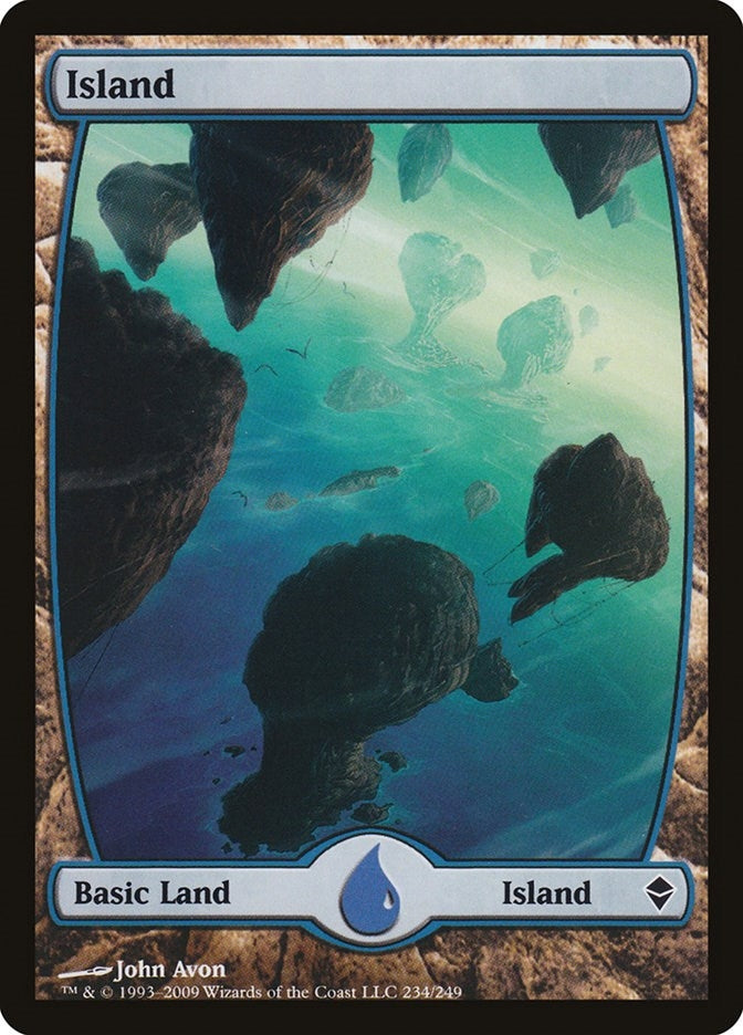 Island (234) - Full Art (234) (ZEN) French