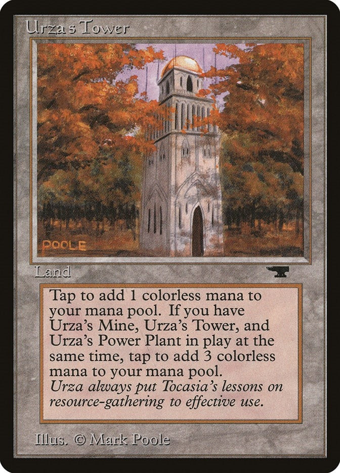 Image for Urza's Tower (Forest) (ATQ) - Magic: The Gathering