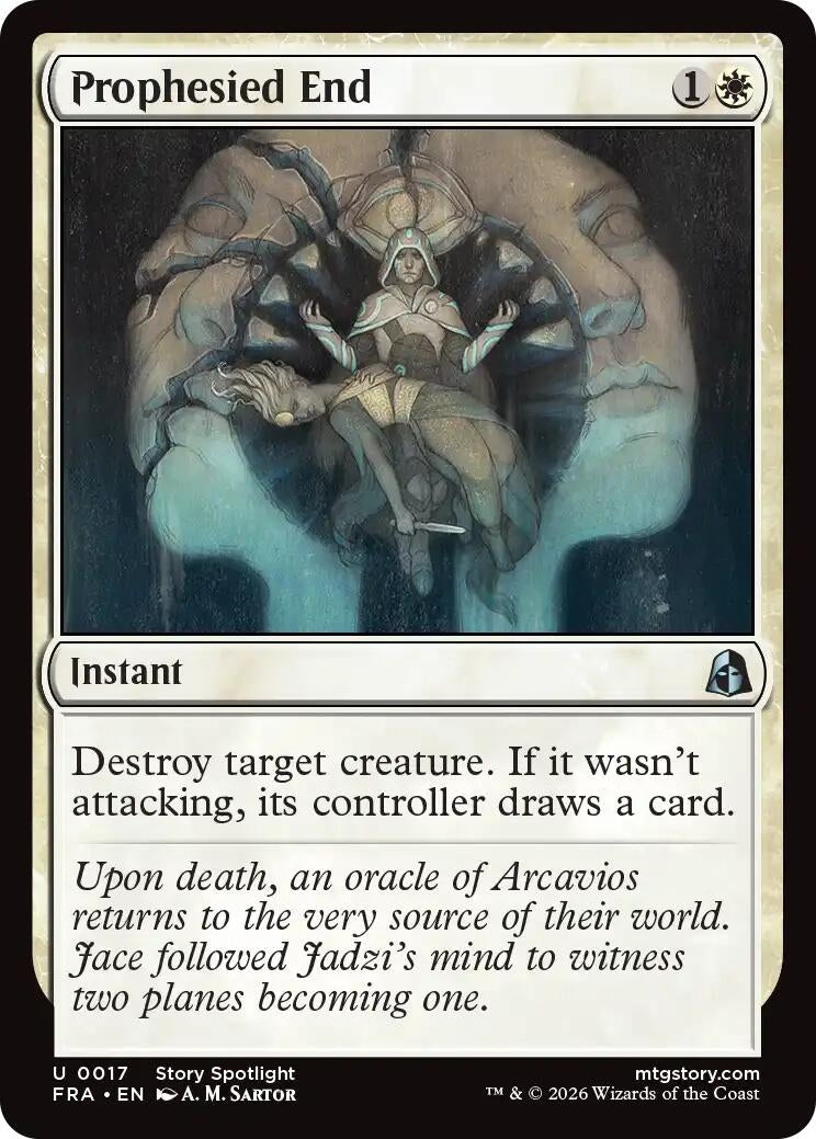 Image for Prophesied End (17) (FRA) - Magic: The Gathering