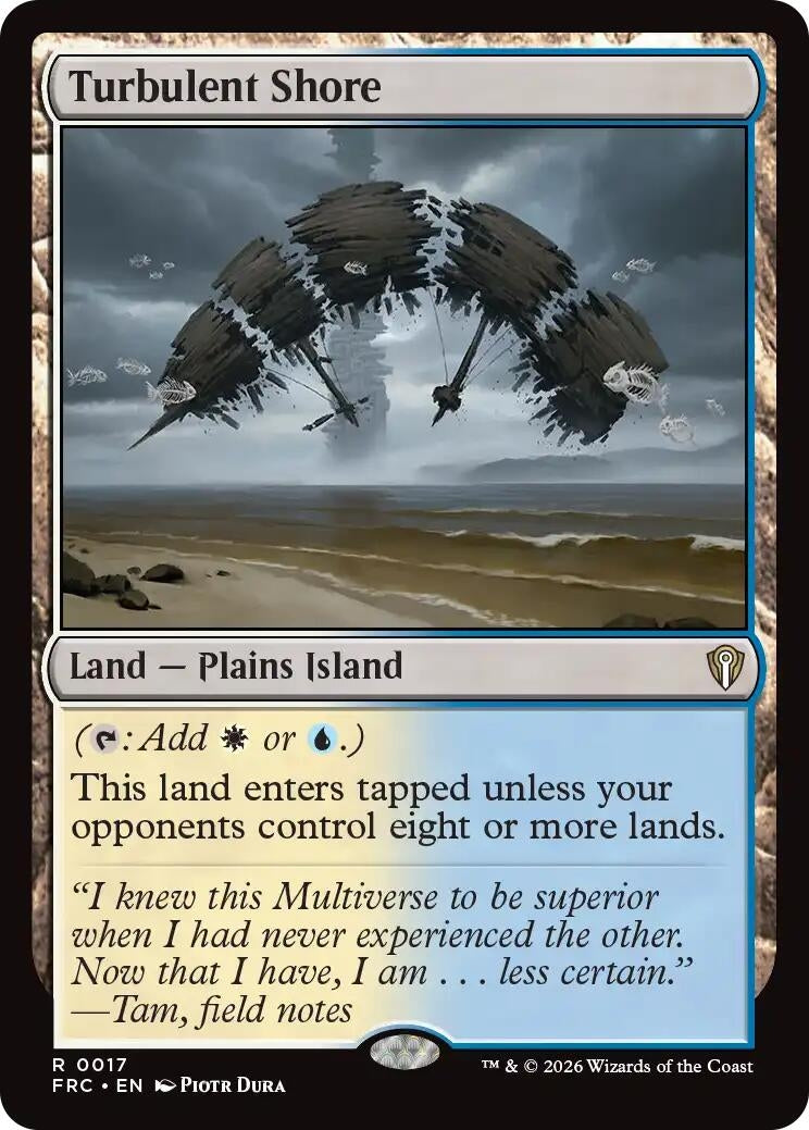Image for Turbulent Shore (17) (FRC) - Magic: The Gathering