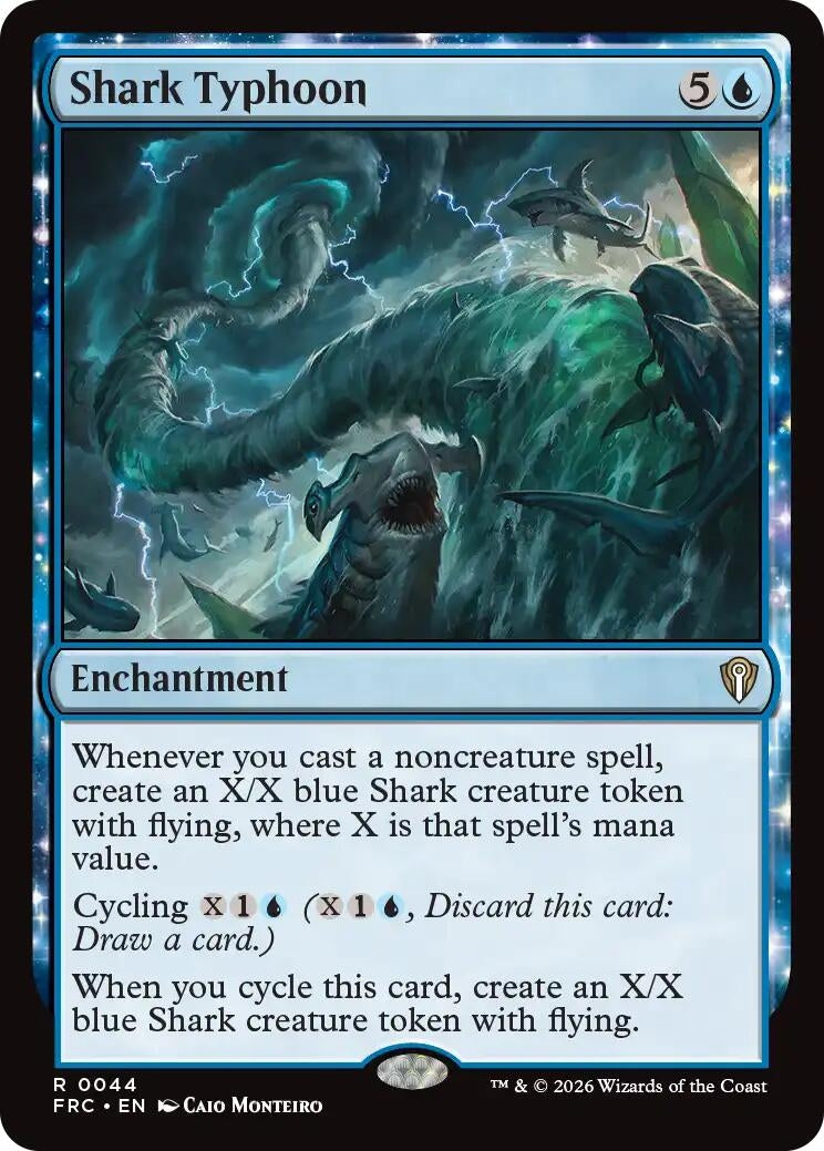Image for Shark Typhoon (44) (FRC) - Magic: The Gathering