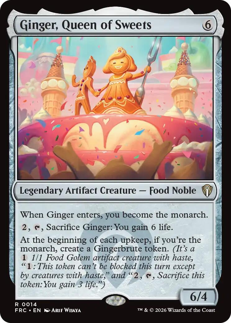 Image for Ginger, Queen of Sweets (14) (FRC) - Magic: The Gathering