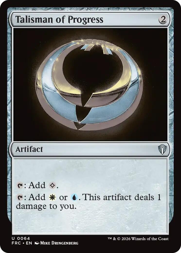 Image for Talisman of Progress (64) (FRC) - Magic: The Gathering