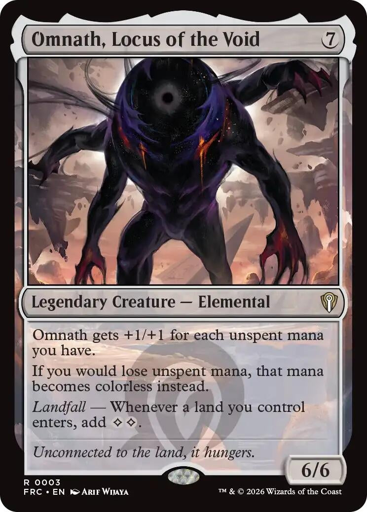 Image for Omnath, Locus of the Void (3) (FRC) - Magic: The Gathering