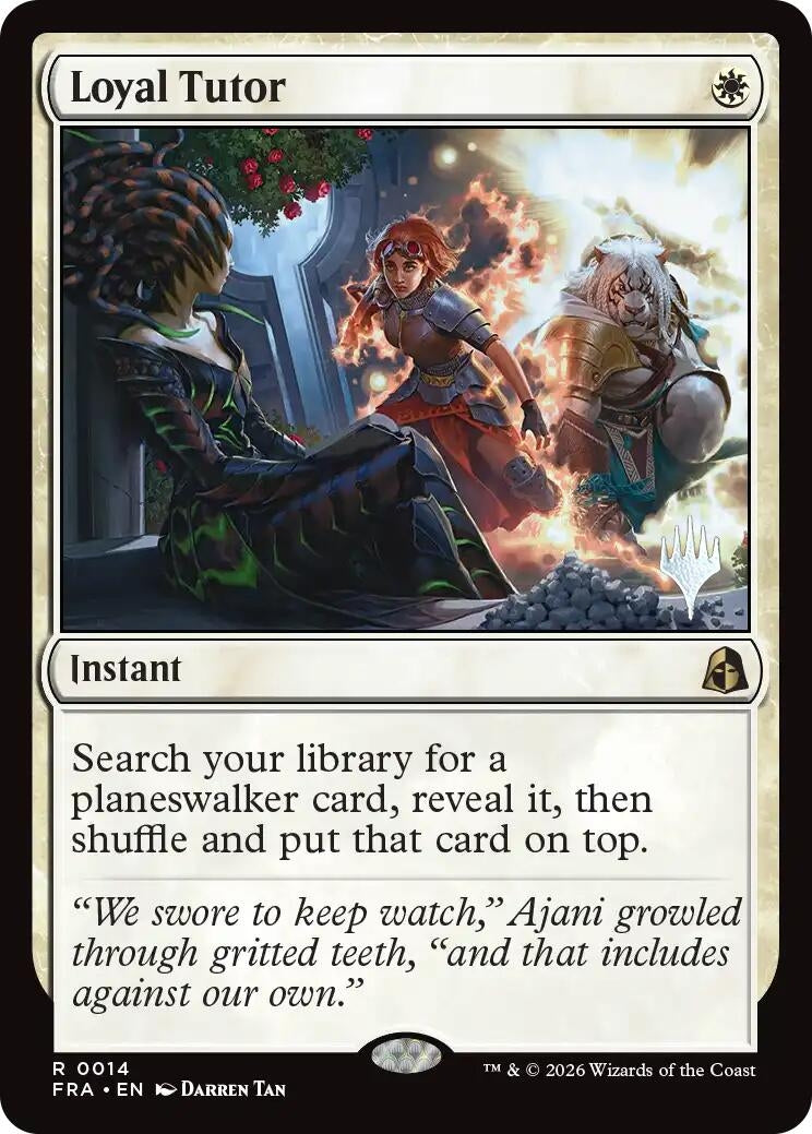 Loyal Tutor (14) (PPFRA)