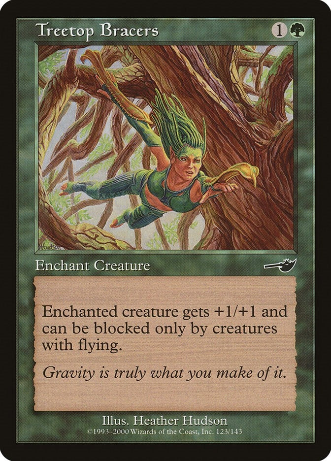Image for Treetop Bracers (123) (NMS) - Magic: The Gathering