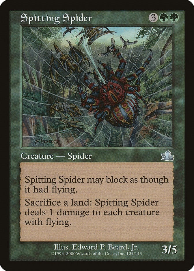 Spitting Spider (125) (PCY) Japanese