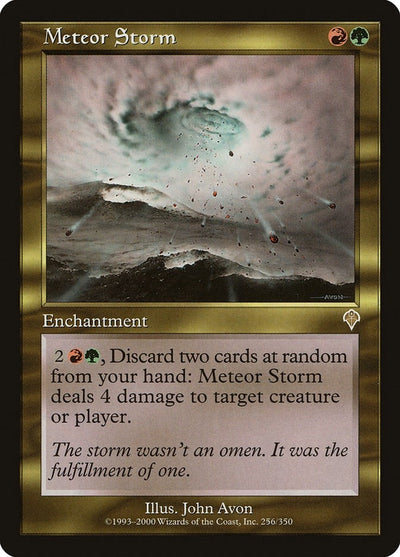 Meteor Storm (256) (INV)
