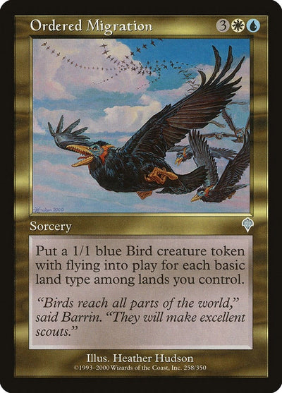 Ordered Migration (258) (INV)