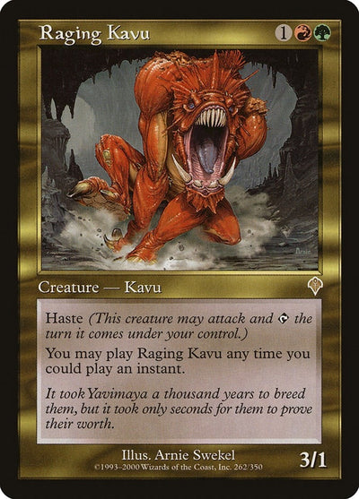 Raging Kavu (262) (INV)