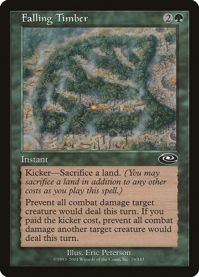 Image for Falling Timber (79) (PLS) - Magic: The Gathering