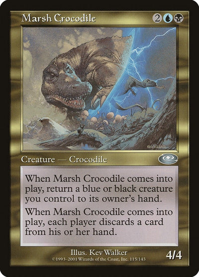 Marsh Crocodile (115) (PLS)