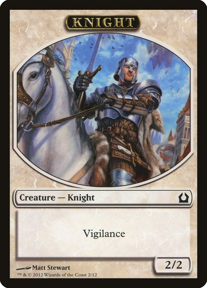 Knight Token (2) (RTR)