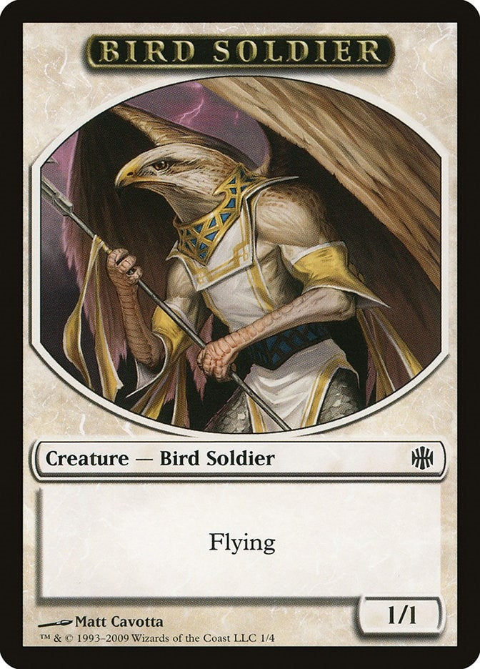 Image for Bird Soldier Token (1) (ARB) - Magic: The Gathering
