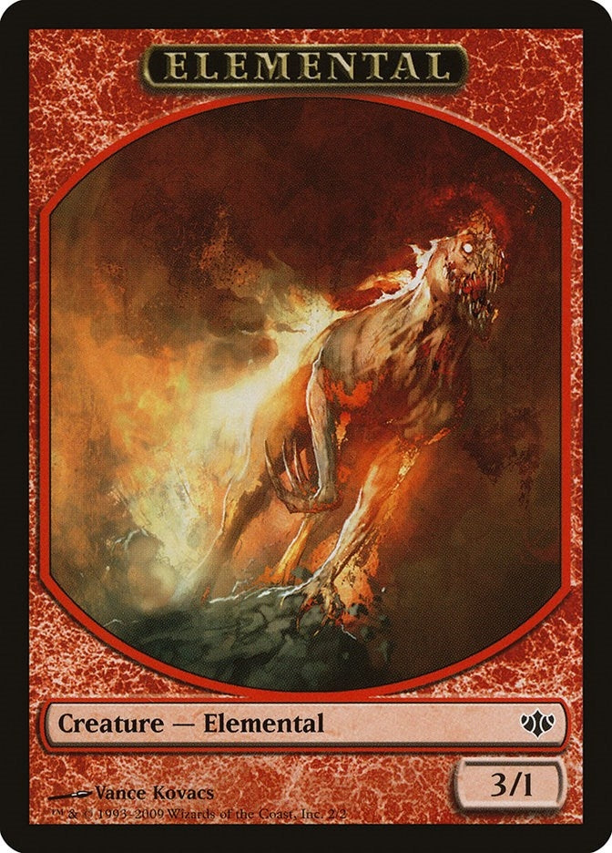 Image for Elemental Token (2) (CON) - Magic: The Gathering