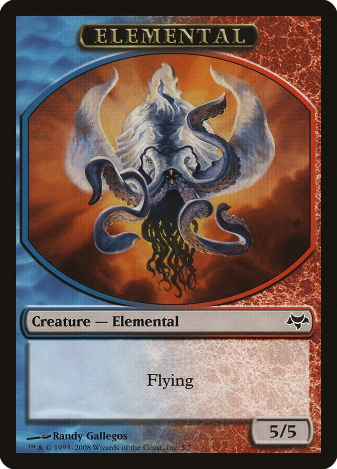 Image for Elemental Token (5) (EVE) - Magic: The Gathering