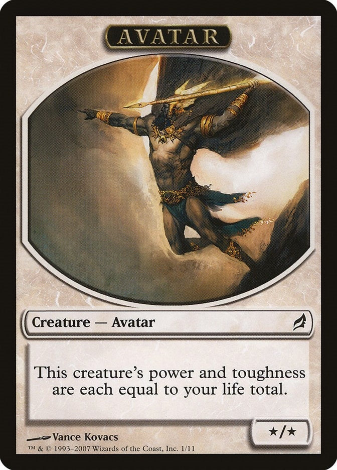 Image for Avatar Token (1) (LRW) - Magic: The Gathering