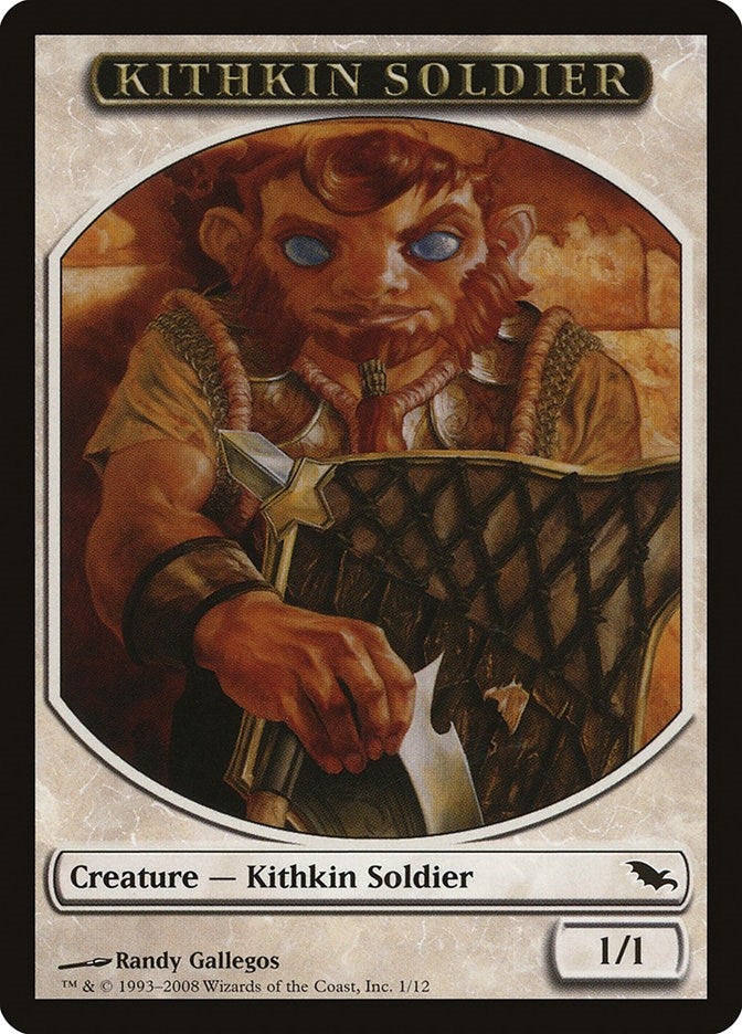 Image for Kithkin Soldier Token (1) (SHM) - Magic: The Gathering
