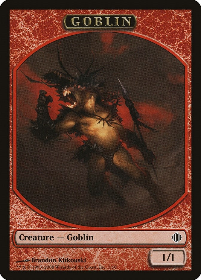 Image for Goblin Token (7) (ALA) - Magic: The Gathering