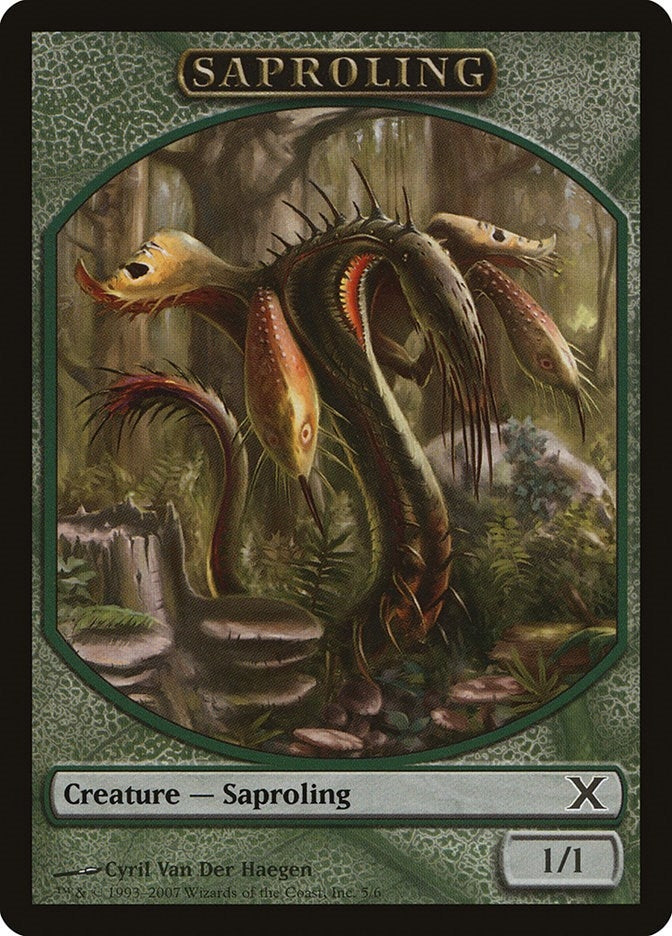 Image for Saproling Token (5) (10E) - Magic: The Gathering