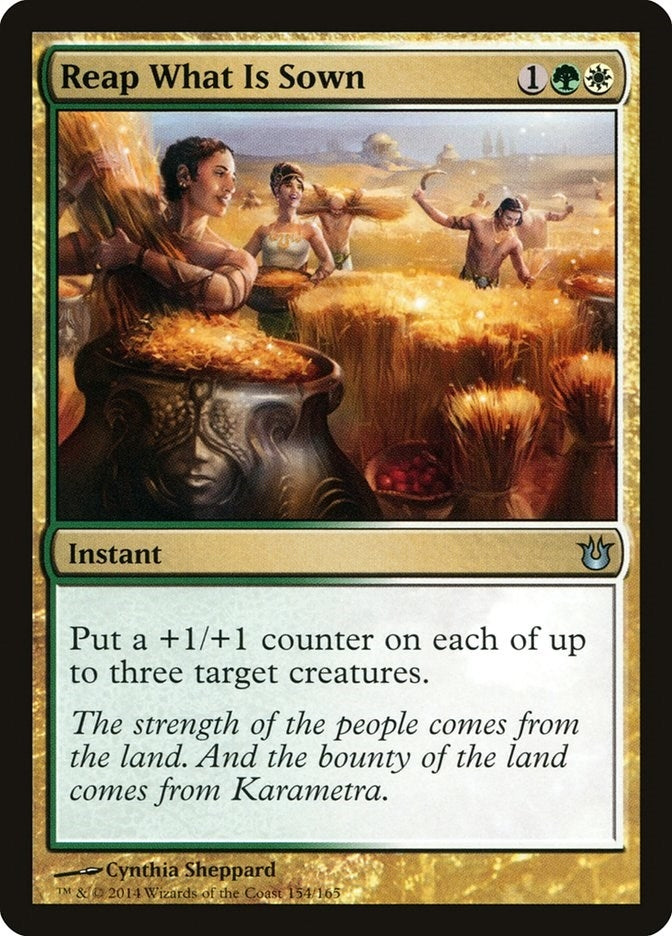 Reap What Is Sown (154) (BNG)