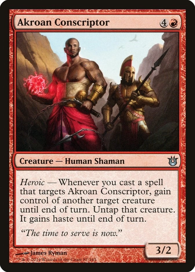 Akroan Conscriptor (87) (BNG)