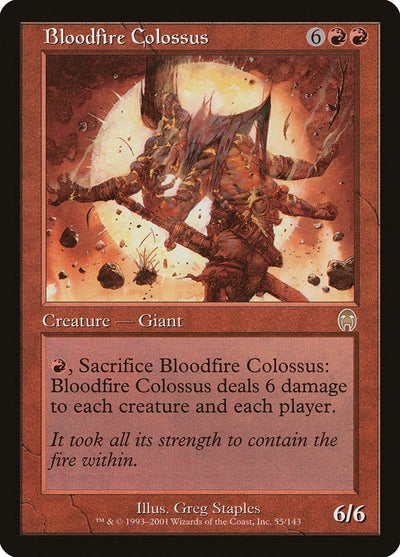 Bloodfire Colossus (55) (APC)