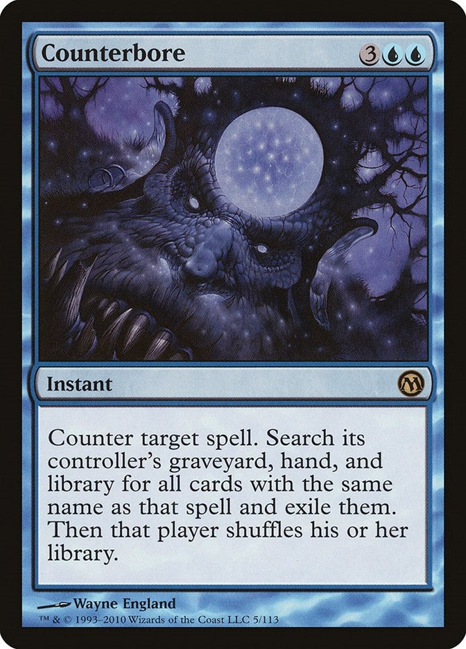 Image for Counterbore (5) (DPA) - Magic: The Gathering