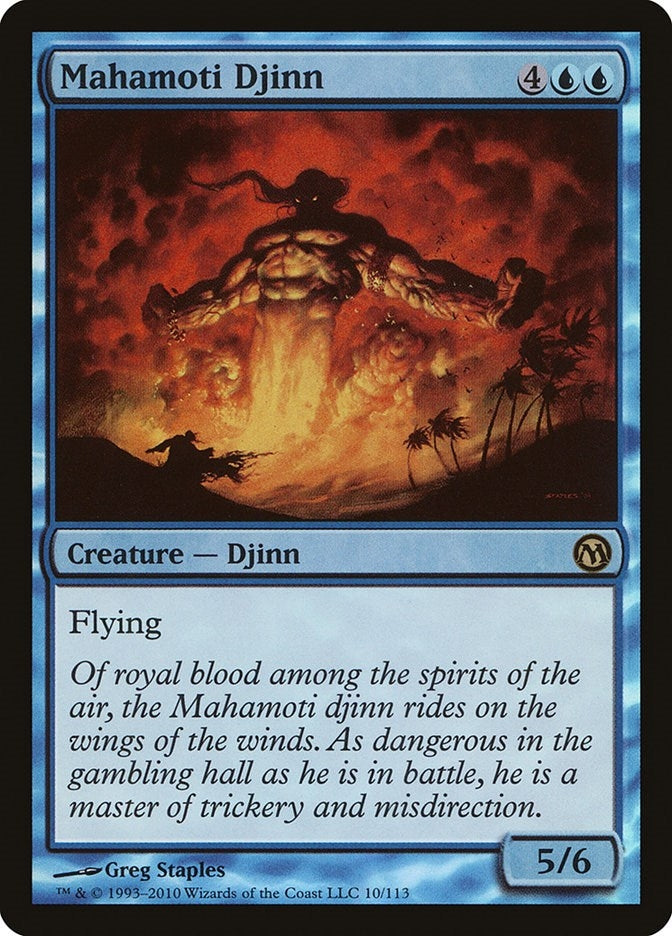 Image for Mahamoti Djinn (10) (DPA) - Magic: The Gathering