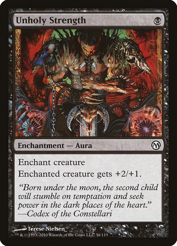 Image for Unholy Strength (36) (DPA) - Magic: The Gathering