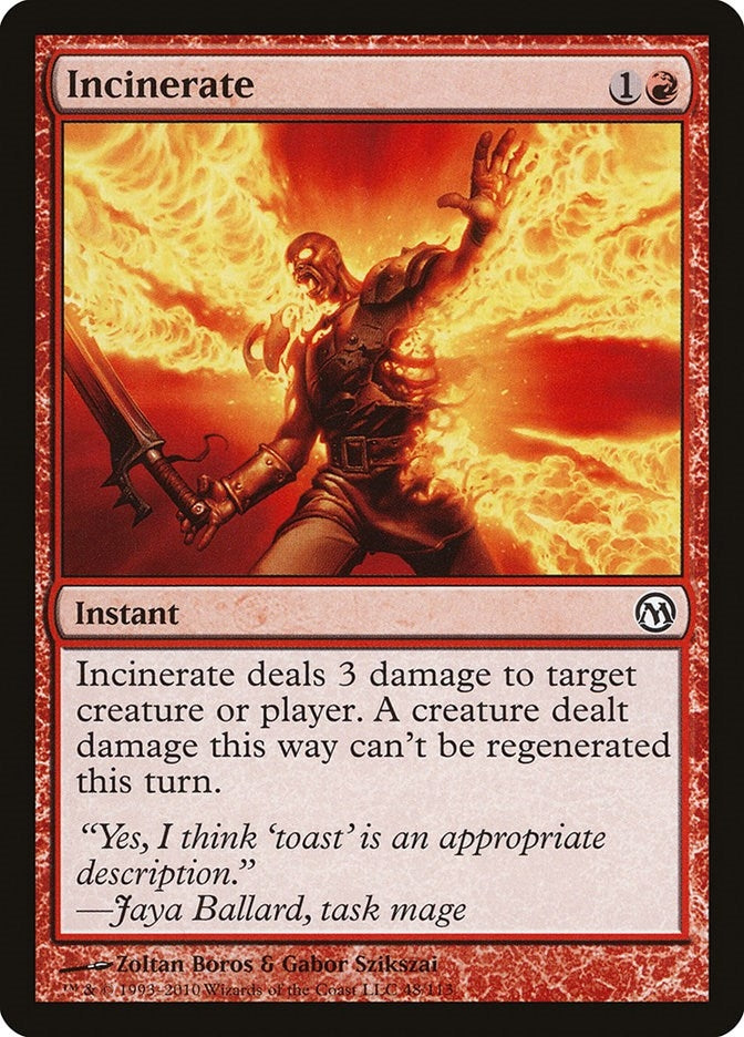 Image for Incinerate (48) (DPA) - Magic: The Gathering