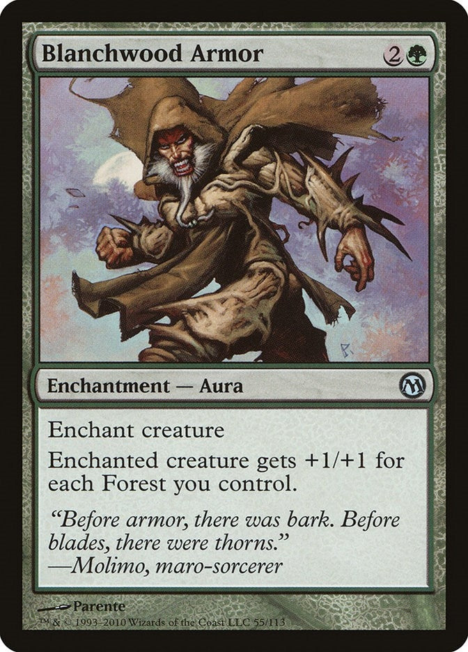 Image for Blanchwood Armor (55) (DPA) - Magic: The Gathering