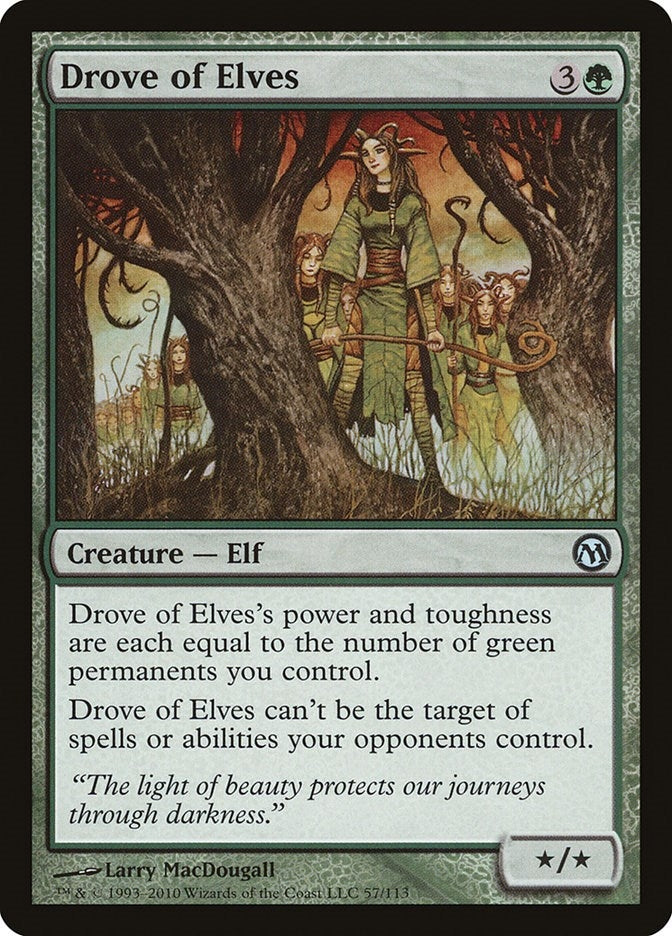 Image for Drove of Elves (57) (DPA) - Magic: The Gathering