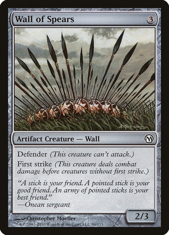 Image for Wall of Spears (96) (DPA) - Magic: The Gathering