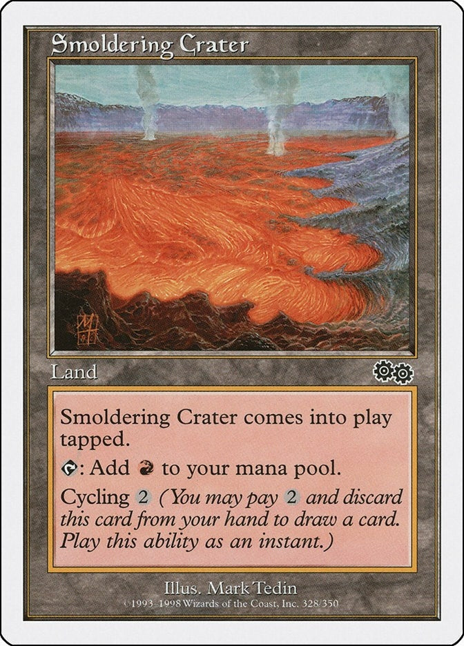 Image for Smoldering Crater (328) (ATH) - Magic: The Gathering