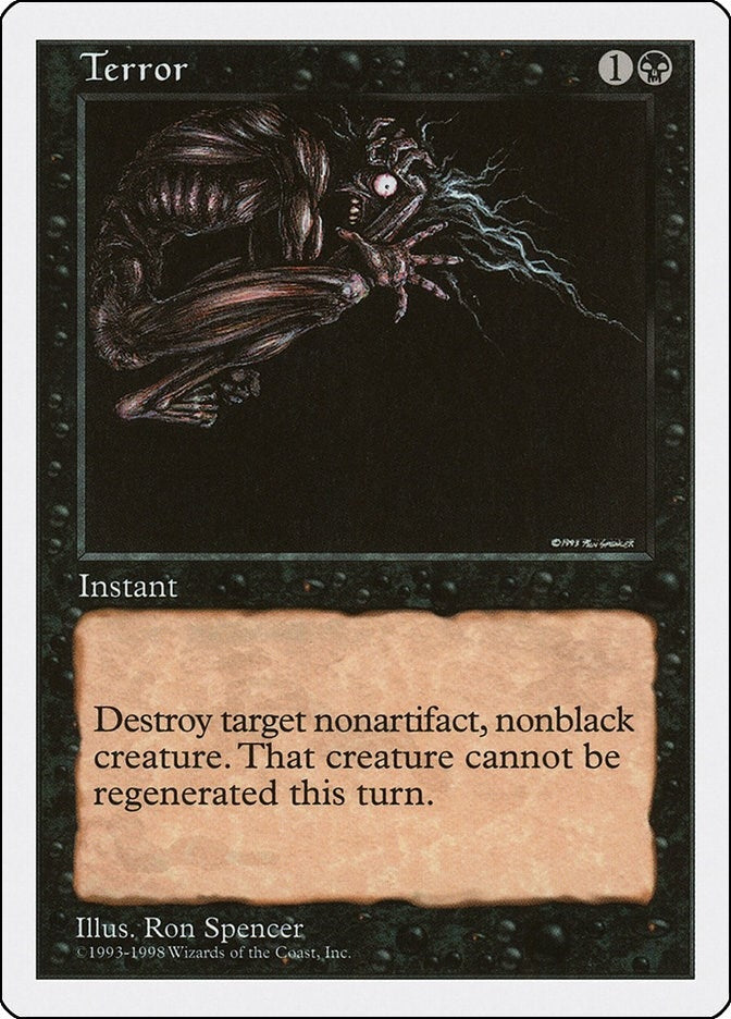 Image for Terror (ATH) - Magic: The Gathering