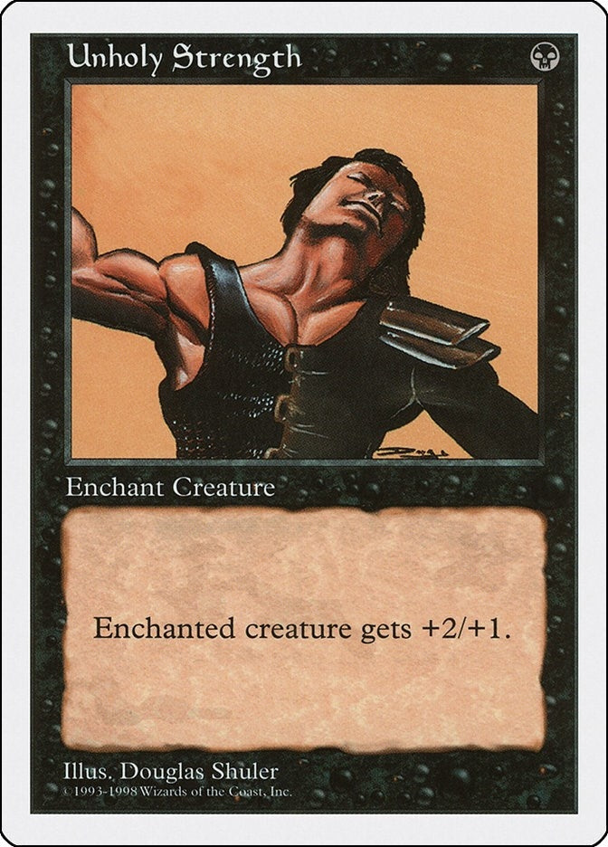 Image for Unholy Strength (ATH) - Magic: The Gathering