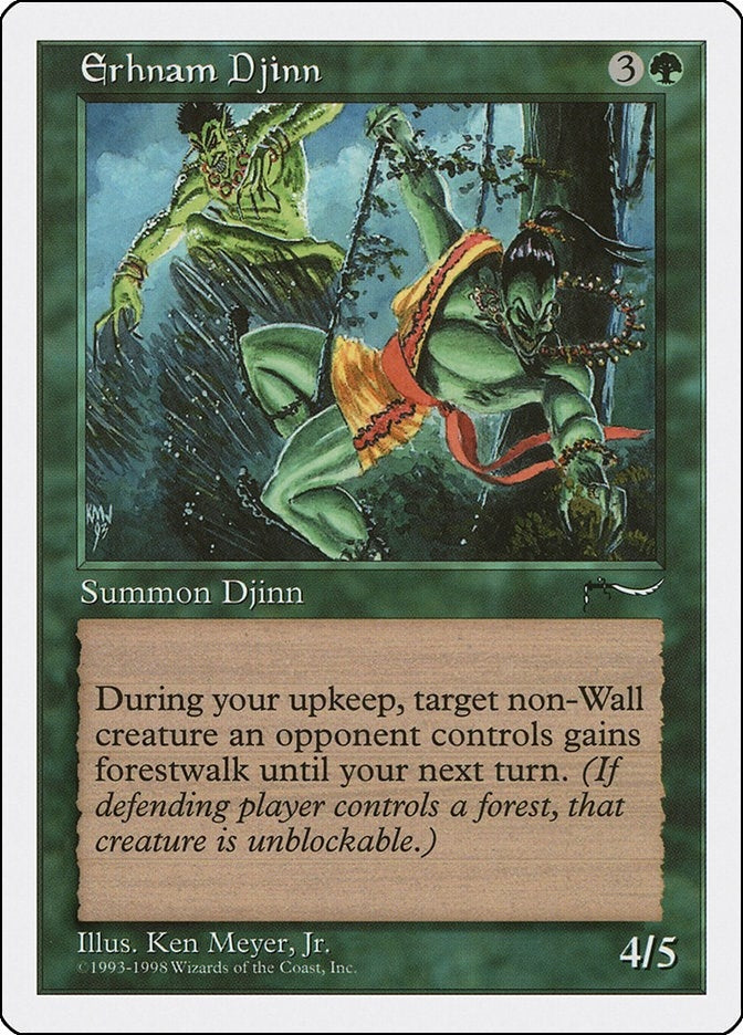 Image for Erhnam Djinn (ATH) - Magic: The Gathering