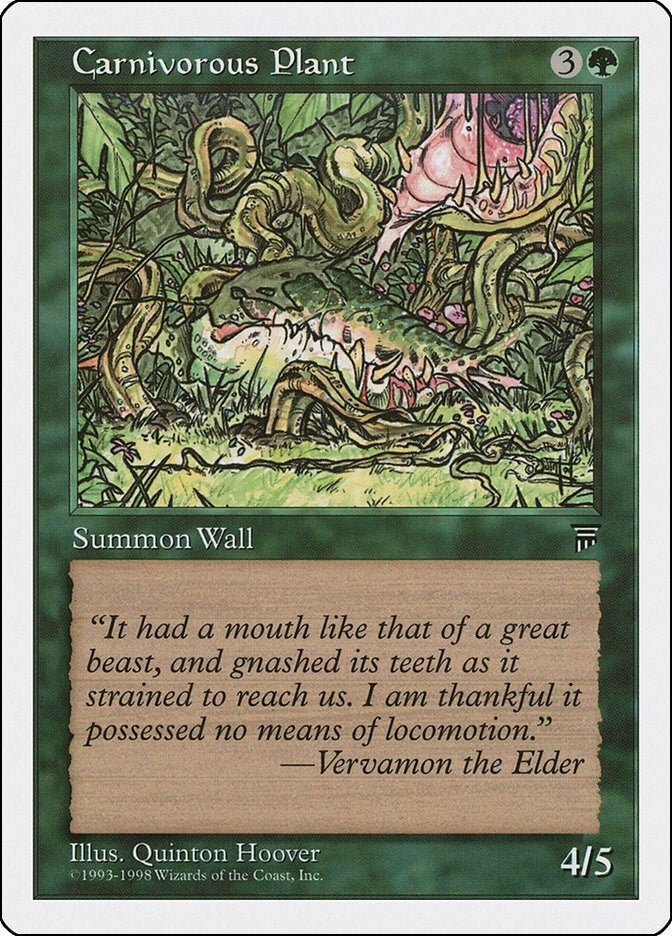 Image for Carnivorous Plant (ATH) - Magic: The Gathering