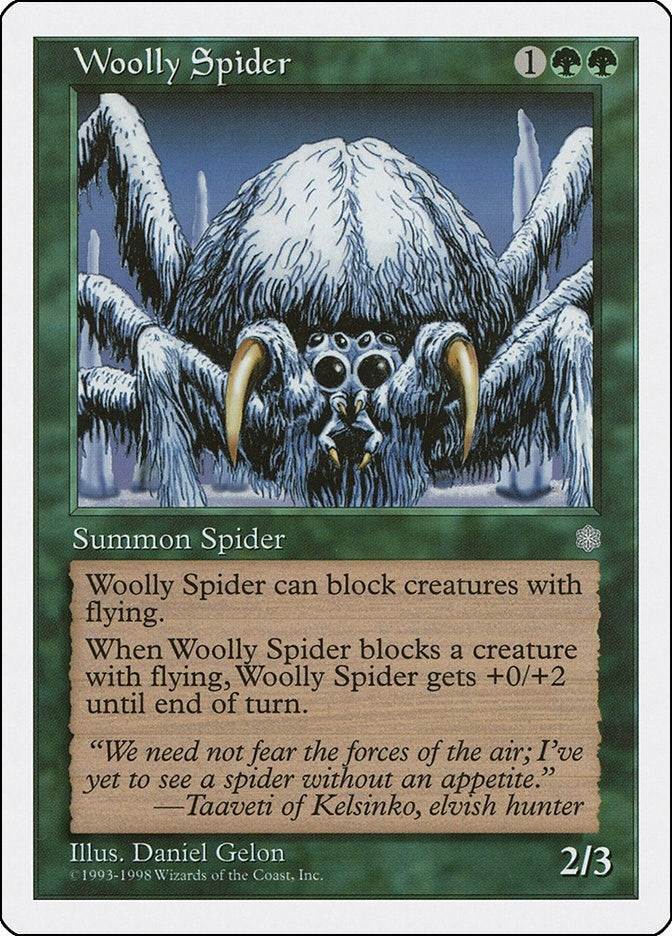 Image for Woolly Spider (ATH) - Magic: The Gathering